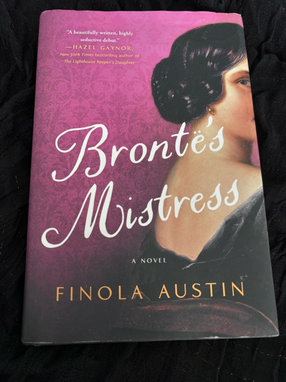 Brontë's Mistress by Finola Austin - Pink & Black Hardcover